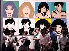 Warhol Museum wall by ceremony