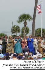 Voices of Liberty, From the Walt Disney World Resort